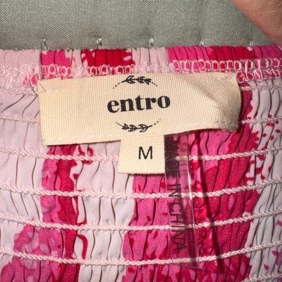 Entro Joni Tiered Long Sleeve Romper. Size M EUC. - Picture 3 of 16